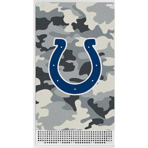 NFL Indianapolis Colts Camo Xbox Series S Console Skin